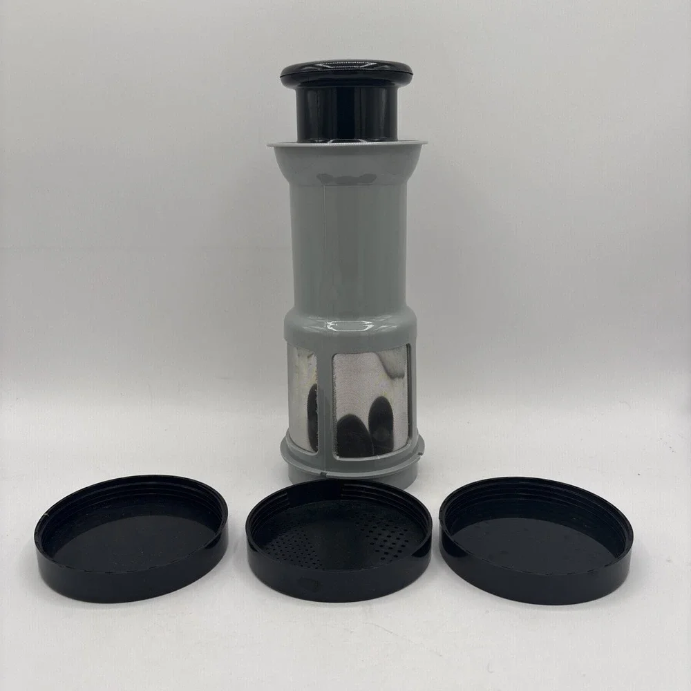 Magic Bullet MB1001 W/ 6 Cups Blender  2 Blades 3 Lids Masher Gaskets & Base